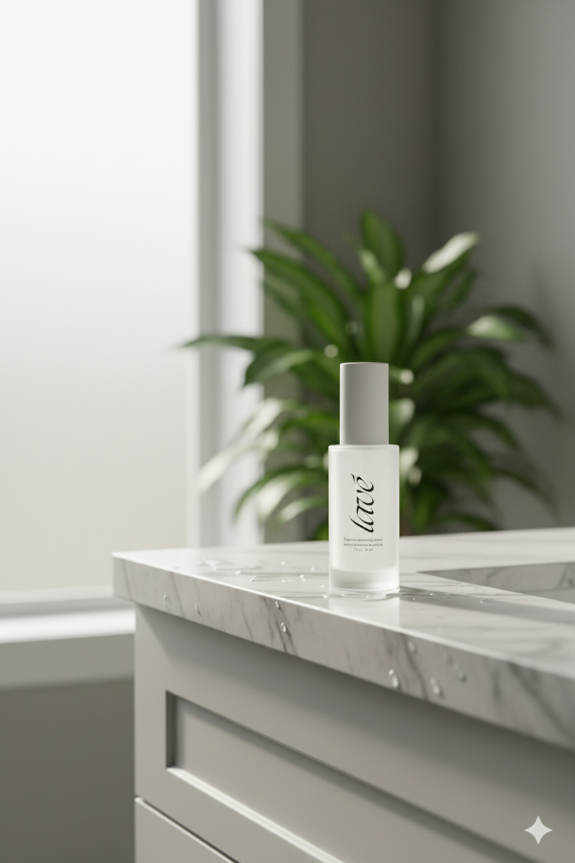 lavé Serum — Marble Bathroom Vanity